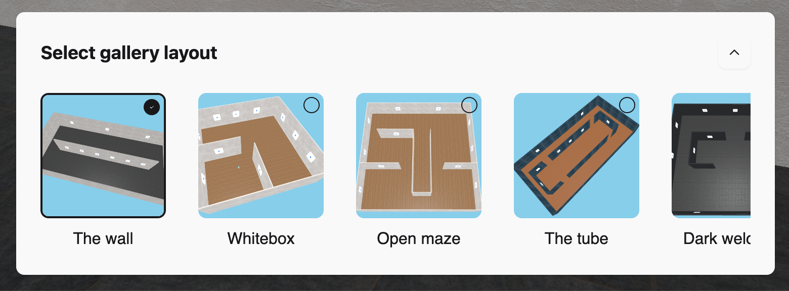 Layout previews