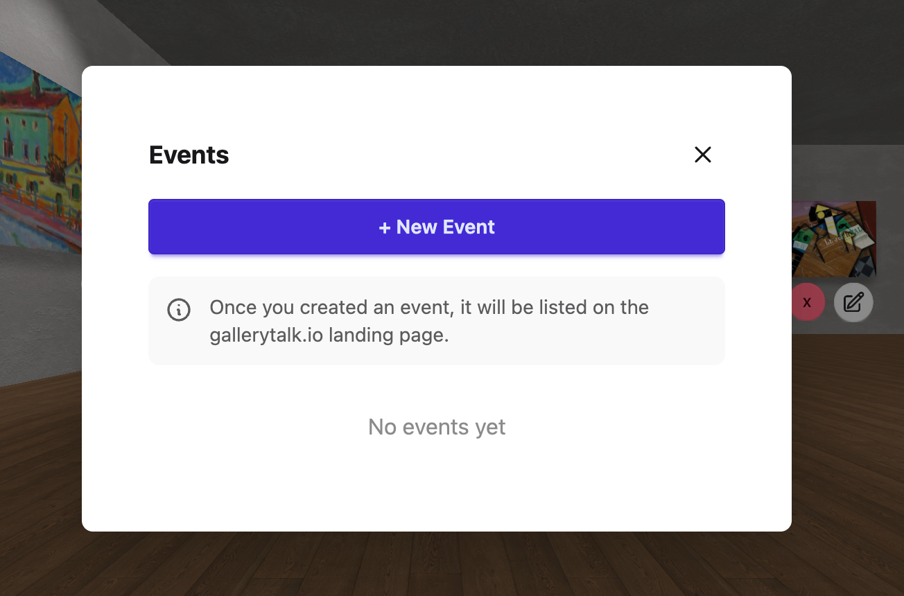 Event creation 1